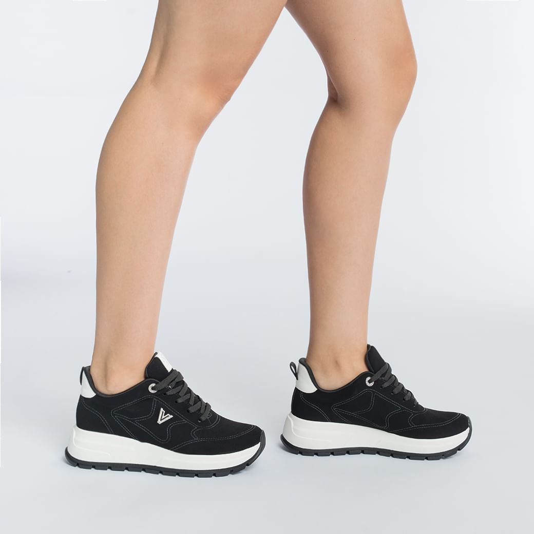 Via Marte Tenis Casual 242-013-09 Preto_Milk Sint3